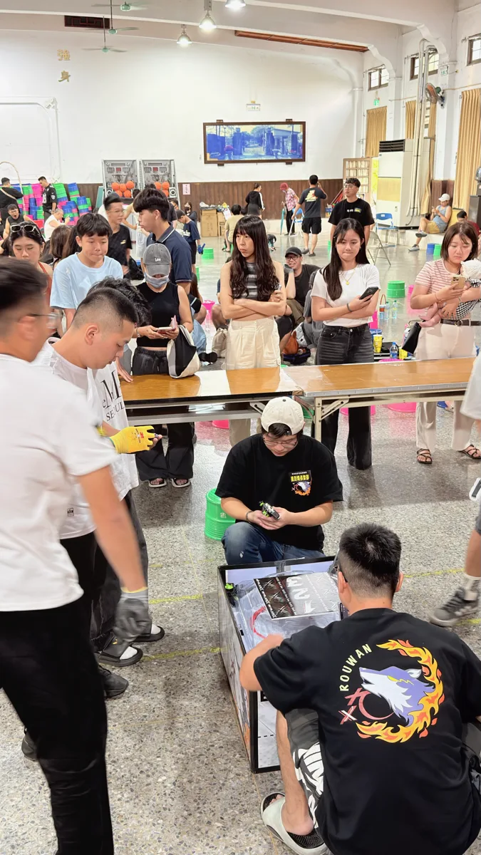 夢想盃第四屆賽況：禮堂內多台戰鬥盤同時開打